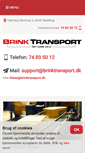 Mobile Screenshot of brinktransport.dk